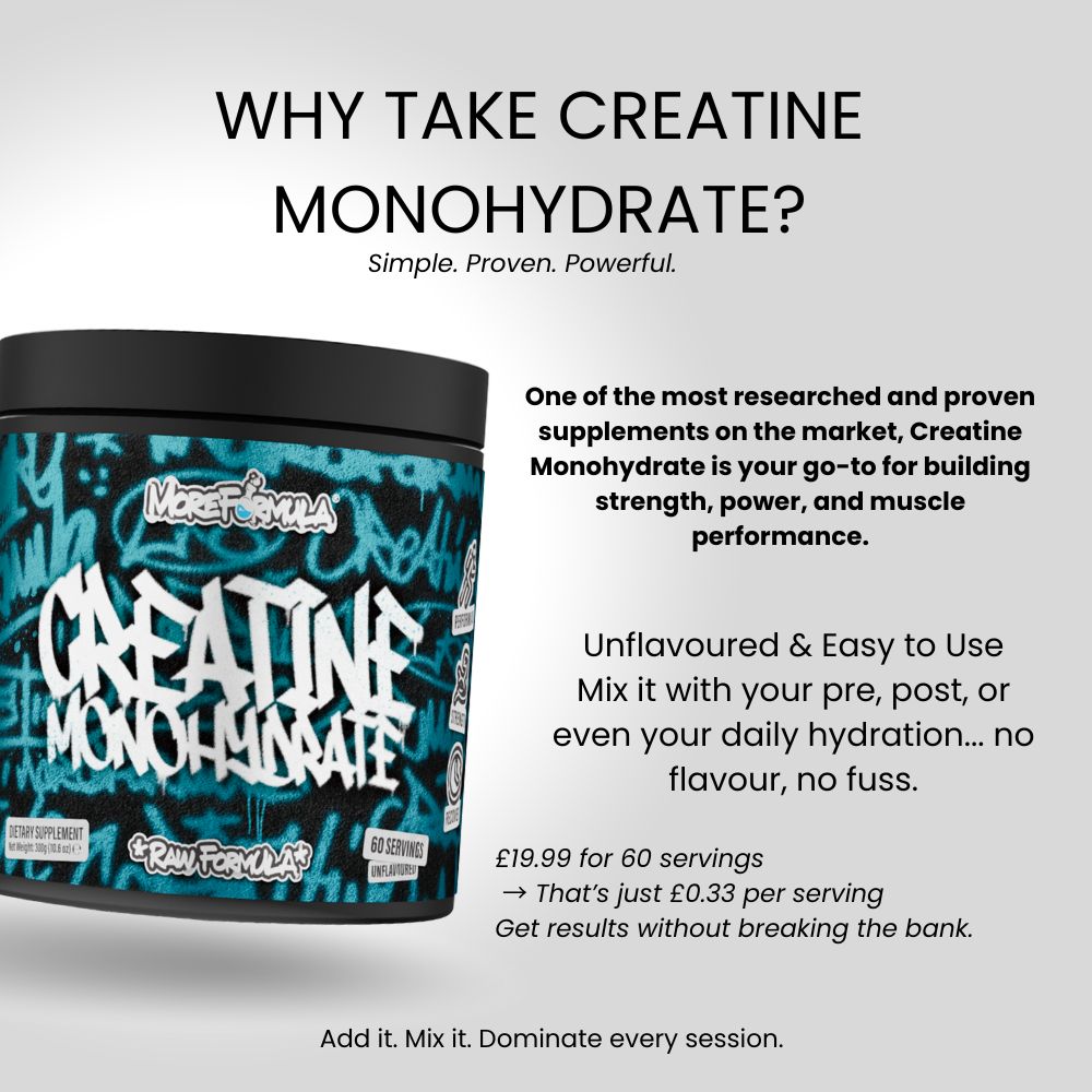 Creatine Monohydrate 60 servings (2 months supply)